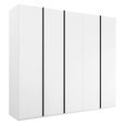 Rauch Skat Meridian 251cm 5 Door Wardrobe - Alpine White
