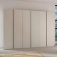 Rauch Skat Meridian 301cm 6 Door Wardrobe - Silk Grey