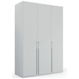 Rauch Skat Pure 151cm 3 Door Wardrobe - Silk Grey
