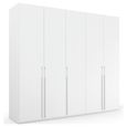 Rauch Skat Pure 251cm 5 Door Wardrobe - Alpine White