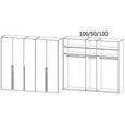 Rauch Skat Pure 251cm 5 Door Wardrobe - Graphite