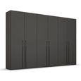 Rauch Skat Pure 301cm 6 Door Wardrobe - Graphite