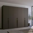 Rauch Skat Pure 301cm 6 Door Wardrobe - Graphite