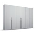 Rauch Skat Pure 301cm 6 Door Wardrobe - Silk Grey