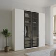Rauch Skat Shine 201cm 4 Door Wardrobe - Alpine White