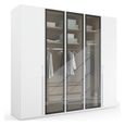 Rauch Skat Shine 251cm 5 Door Wardrobe - Alpine White