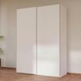 Rauch Taro 162cm 2 Door Sliding Wardrobe - Alpine White