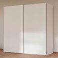 Rauch Taro 201cm 2 Door Sliding Wardrobe - Alpine White