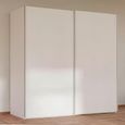 Rauch Taro 201cm 2 Door Sliding Wardrobe - Alpine White