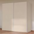 Rauch Taro 201cm 2 Door Sliding Wardrobe - Champagne
