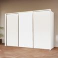 Rauch Taro 301cm 3 Door Sliding Wardrobe - Alpine White