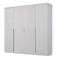 Rauch Texas 181cm 4 Door Wardrobe - Alpine White