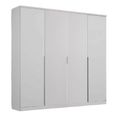 Rauch Texas 181cm 4 Door Wardrobe - Alpine White