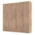 Rauch Texas 181cm 4 Door Wardrobe - Sonoma Oak