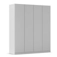 Rauch Wingview Lite 181cm 4 Door Wardrobe - Silk Grey