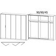 Rauch Wingview Lite 226cm 5 Door Wardrobe - Alpine White