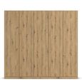 Rauch Wingview Lite 226cm 5 Door Wardrobe - Artisan Oak