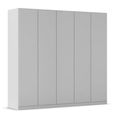 Rauch Wingview Lite 226cm 5 Door Wardrobe - Silk Grey