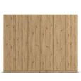 Rauch Wingview Lite 271cm 6 Door Wardrobe - Artisan Oak