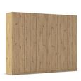 Rauch Wingview Lite 271cm 6 Door Wardrobe - Artisan Oak