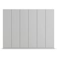 Rauch Wingview Lite 271cm 6 Door Wardrobe - Silk Grey