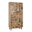 Safari Wardrobe - Mango Wood - 2 Door