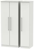 Sherwood Grey 3 Door Triple Wardrobe