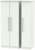 Sherwood Porcelain 3 Door Triple Wardrobe
