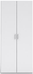 Space White 2 Door Wardrobe