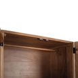 Valentia Artisan 2 Door Wardrobe - Acacia Wood