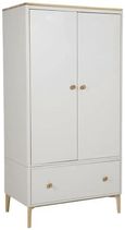 Marlow Wardrobe - 2 Door - 1 Drawer - Cashmere Oak