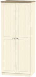 Vienna Cream 2 Door Plain Wardrobe