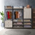 Warren 2 Drawer Open Wardrobe - Variant Available