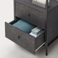 Warren 2 Drawer Open Wardrobe - Variant Available