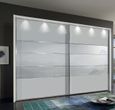 Arco Sliding Wardrobe - 2 Door - White