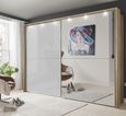 Berlin Sliding Wardrobe - Glass and Mirror - Variation Available