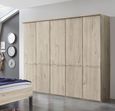 Dakar 2 Wardrobe - 5 Door - Rustic Oak