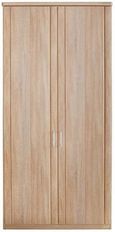 Luxor 3+4 Wardrobe - 2 Door - Rustic Oak - 75cm