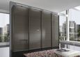 Westside Sliding Wardrobe - Havana Glass Front - Variation Available
