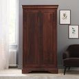 Antoinette Wardrobe - 2 Door - Cherrywood