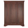 Antoinette Triple Wardrobe - 3 Door - Cherrywood