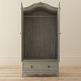 Camille Wardrobe - 2 Door - 1 Drawer - Grey Oak