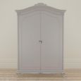 Etienne Wardrobe - 2 Door - Grey