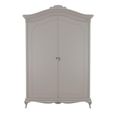 Etienne Wardrobe - 2 Door - Grey