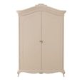 Ivory Wardrobe - 2 Door