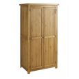 Woburn Wardrobe - 2 Door - Rustic Oak