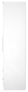 Worcester White 2 Door 2 Drawer Tall Wardrobe