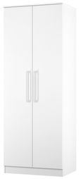 Worcester White 2 Door Plain Tall Wardrobe