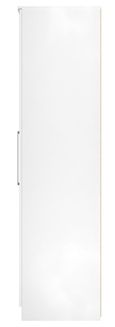 Worcester White 3 Door Mirror Tall Triple Wardrobe