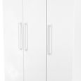 Worcester White 3 Door Tall Triple Wardrobe